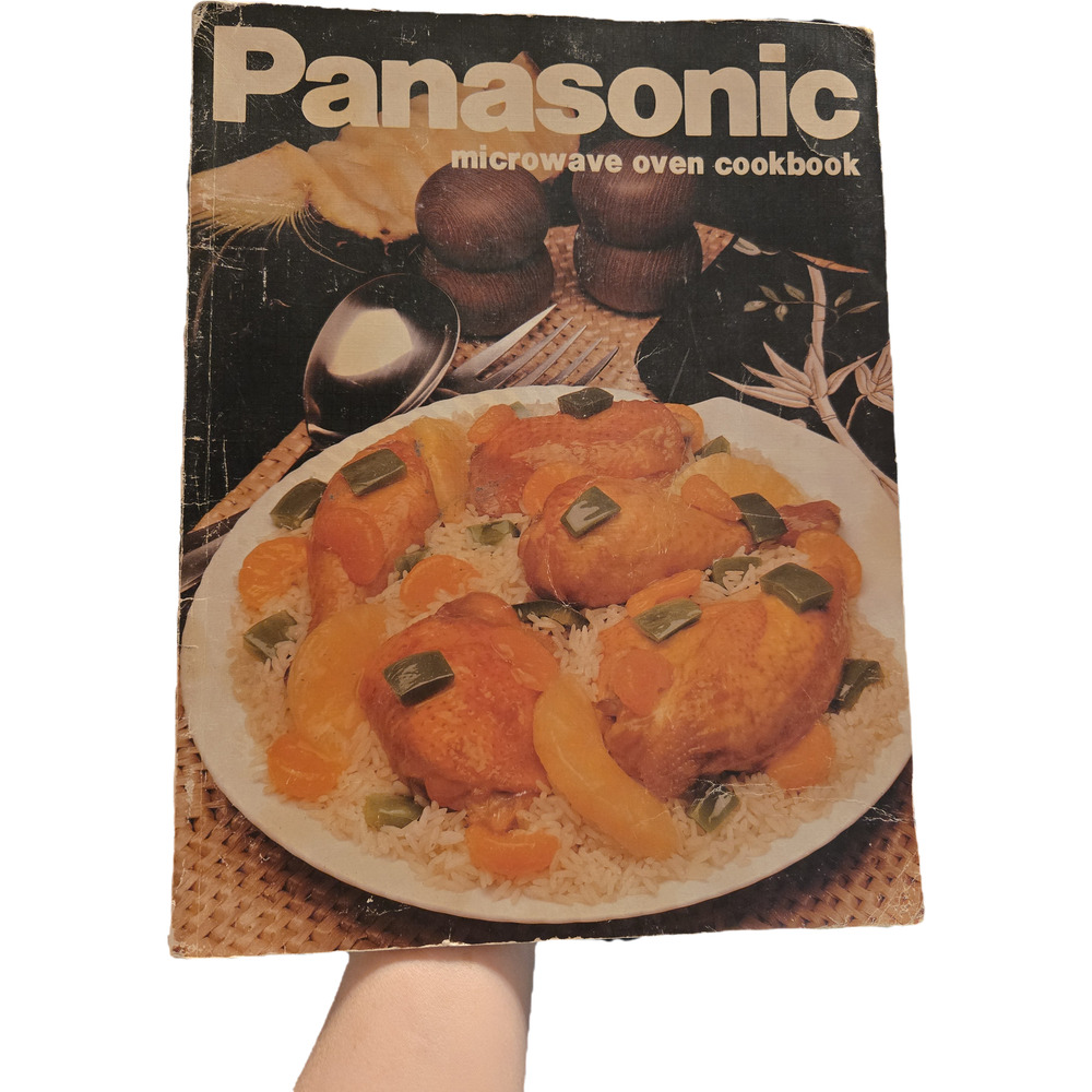 Vintage Panasonic Microwave Oven Cookbook 1984 Matsushita Softcover